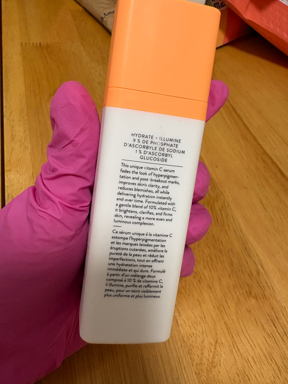 Drunk Elephant C-Luma Hydrabright Serum, full Sz 30ml/1 fl oz, BNIB, New $68MSRP