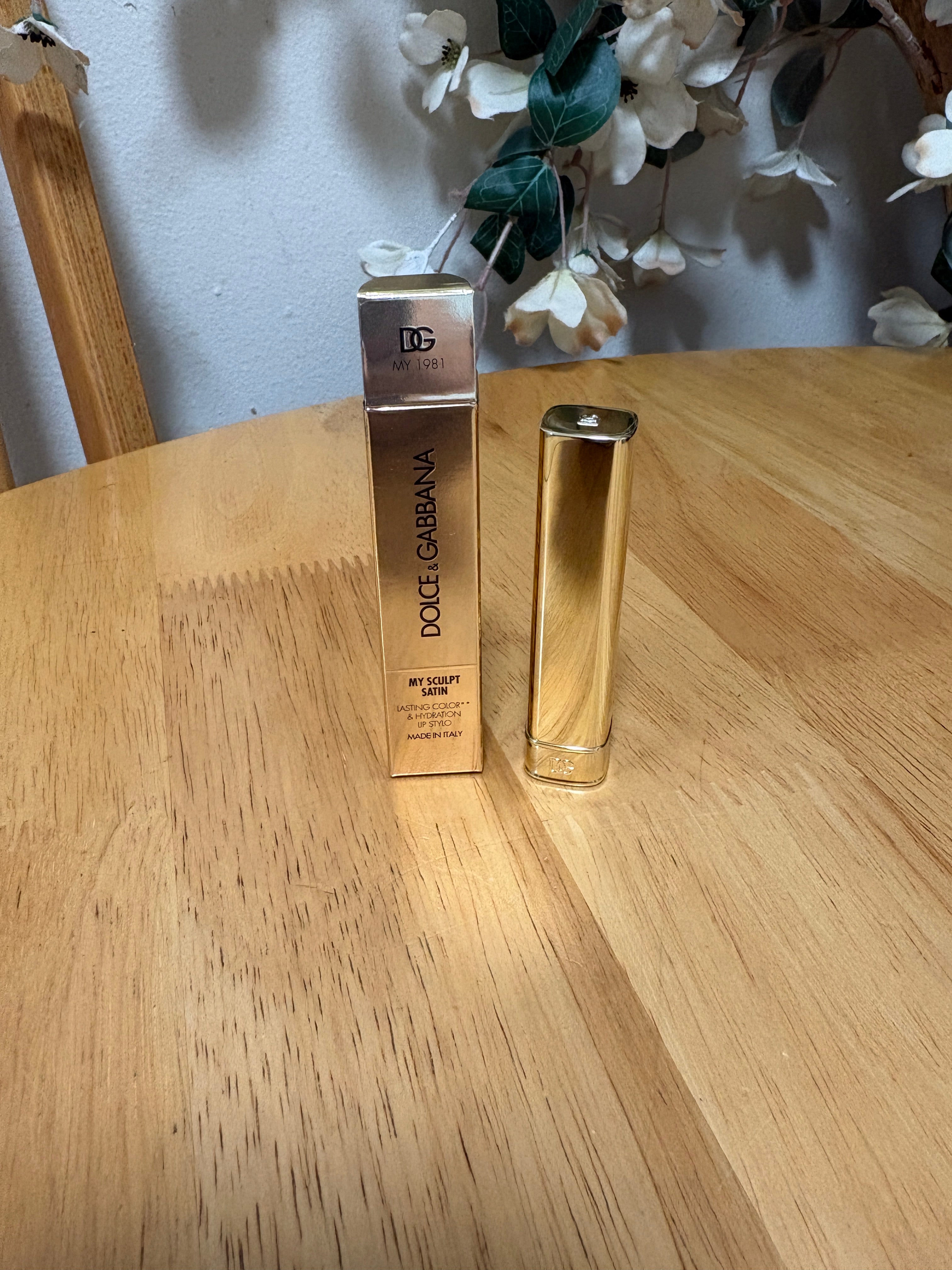 Dolce & Gabbana My Sculpt Satin In MY 1981, Lip Stylo, Full Sz 0.05oz, BNIB, New