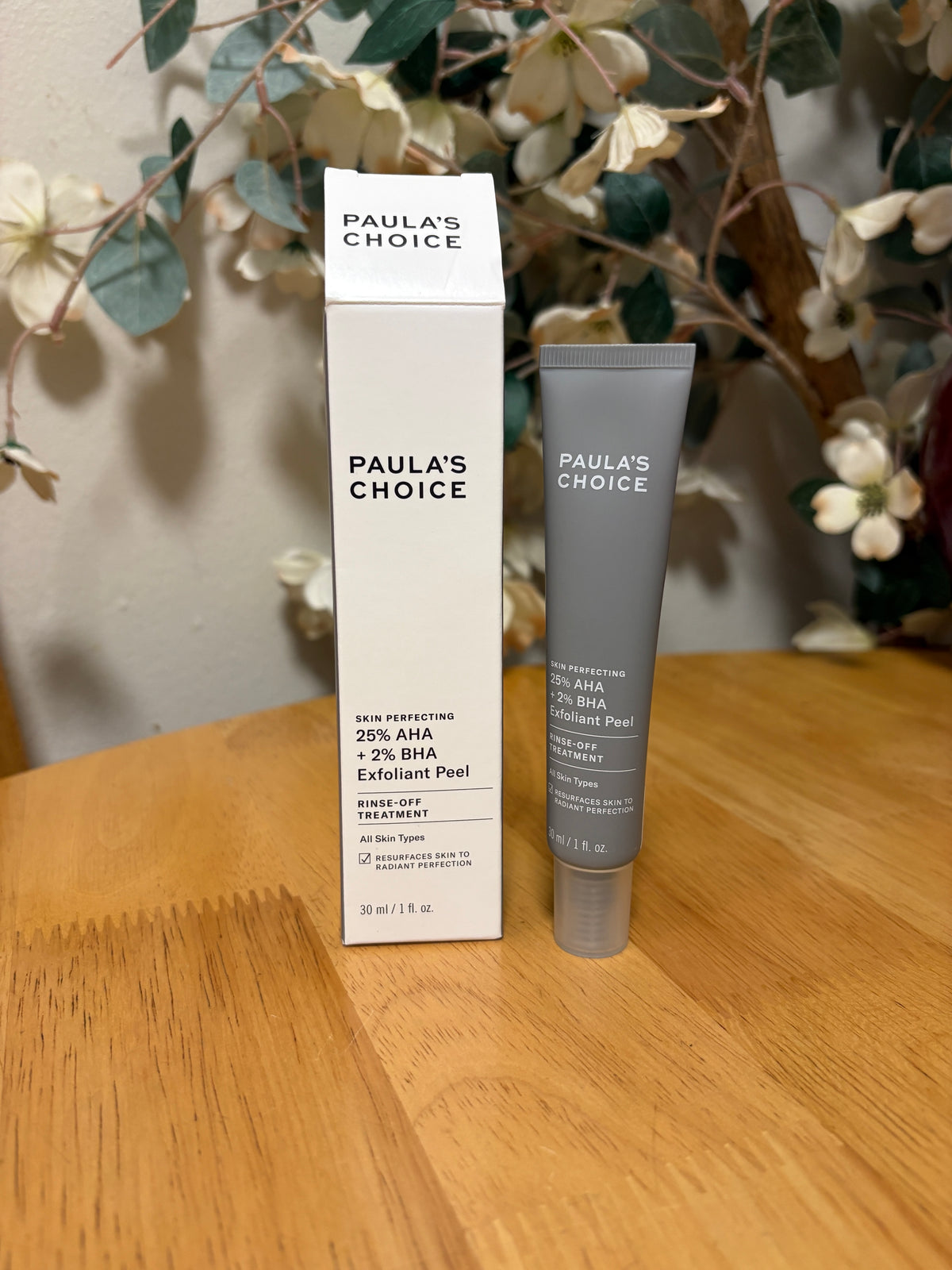 Paula’s Choice Skin Perfecting 25%AHA + 2%BHA Exfoliant Peel 1oz/30ml New in Box