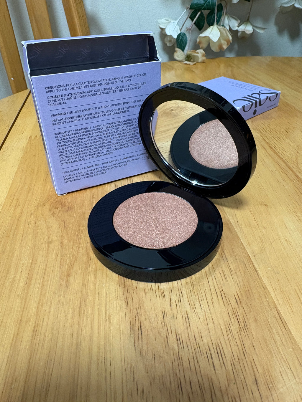 Saie Glow Sculpt ~Multi-Use Cream Highlighting Blush In QUARTZGLOW, 0.20oz, BNIB