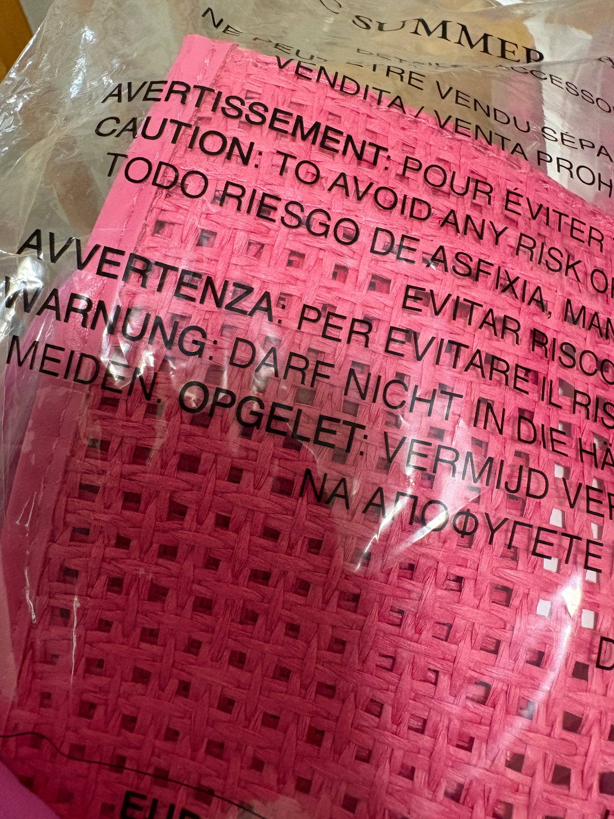 Lancome LC Summer Bag 2026 Pink Beach Bag Tote, Limited Edition,Sealed,Brand New