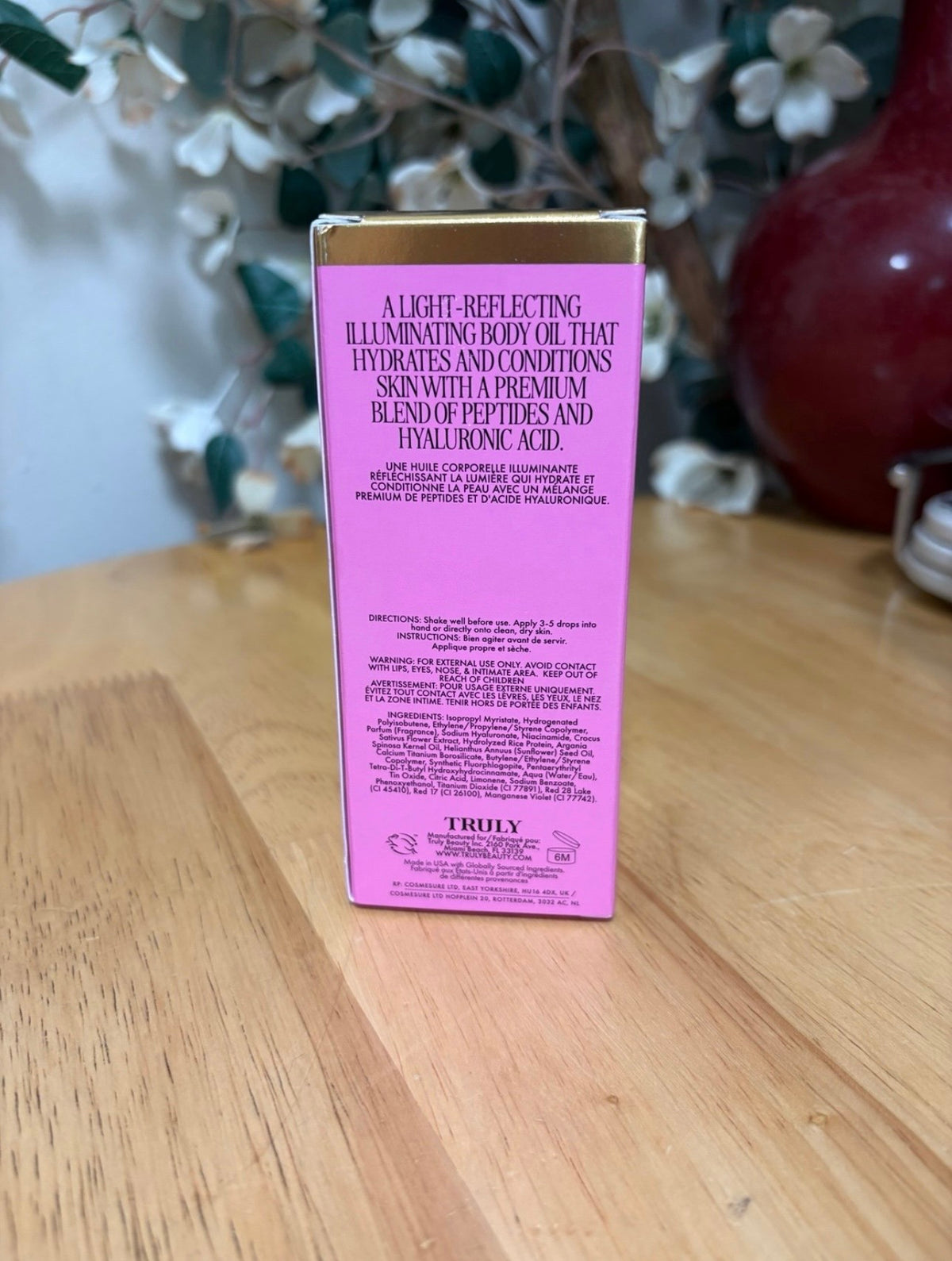 Truly ~ Birthday Sex, Luxury Body Oil, Full Sz 3.1oz/90ml, BNIB, AUTHENTIC, New