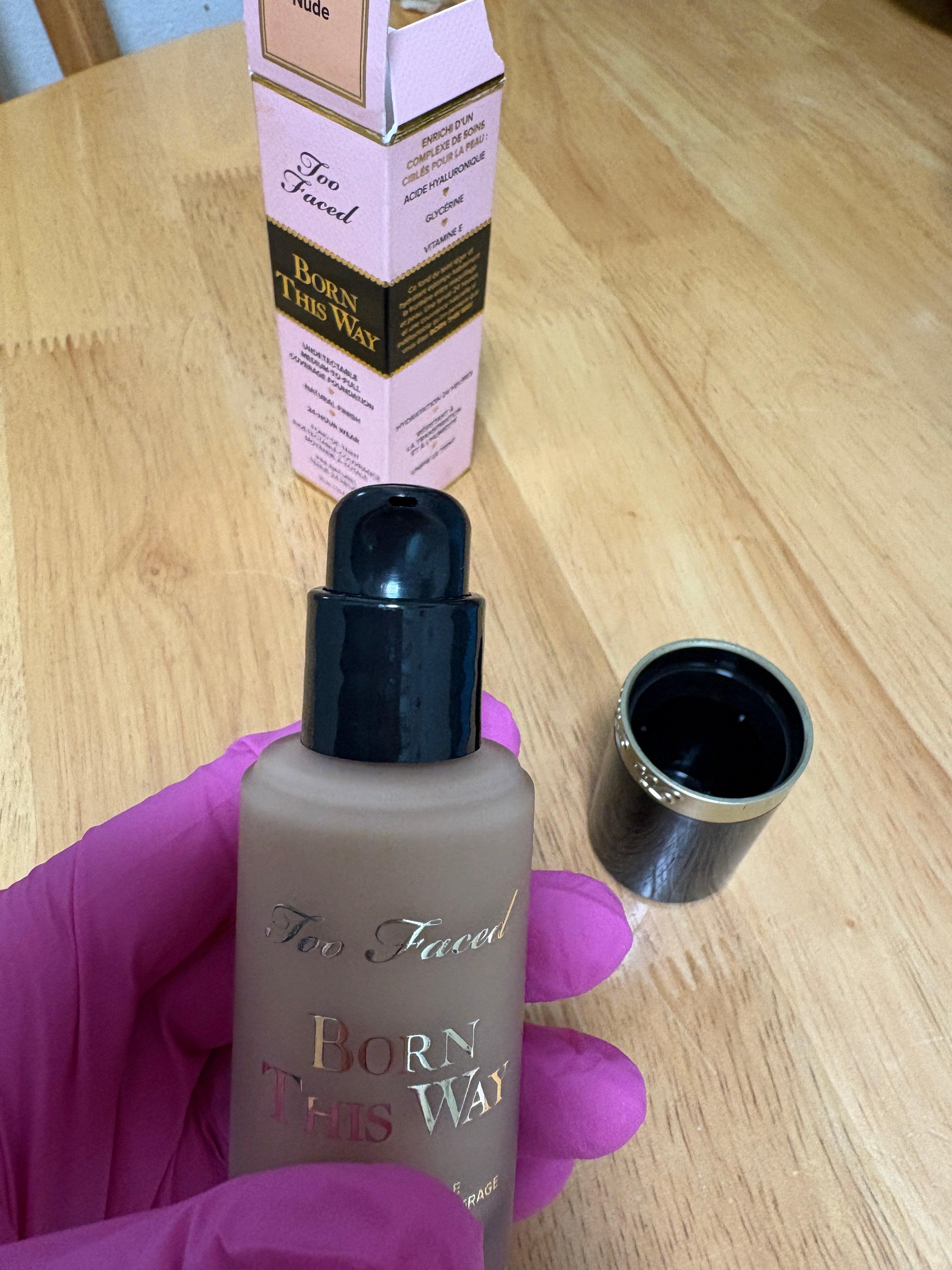 Too Faced Born This Way Foundation In NUDE, New Formula, Full Sz 1oz, AUTHENTIC