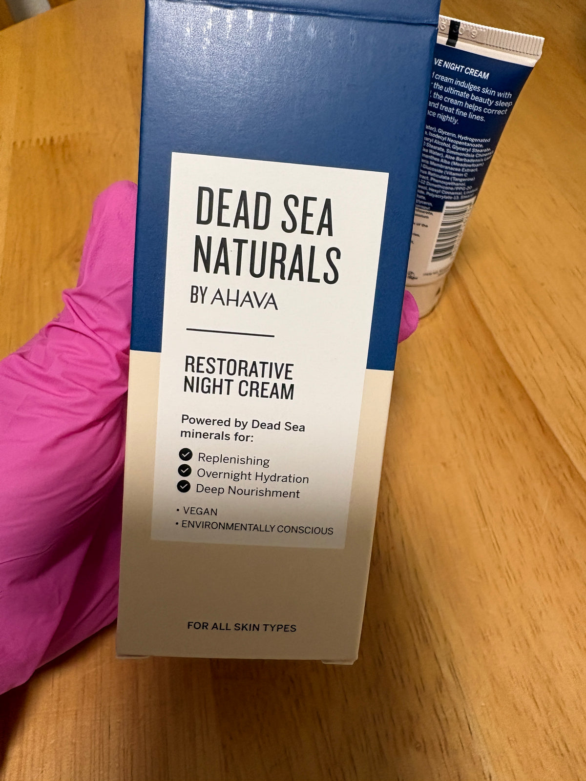 Dead Sea Naturals by AHAVA Restorative Night Cream, Full Sz 1.7oz, BNIB, Sealed