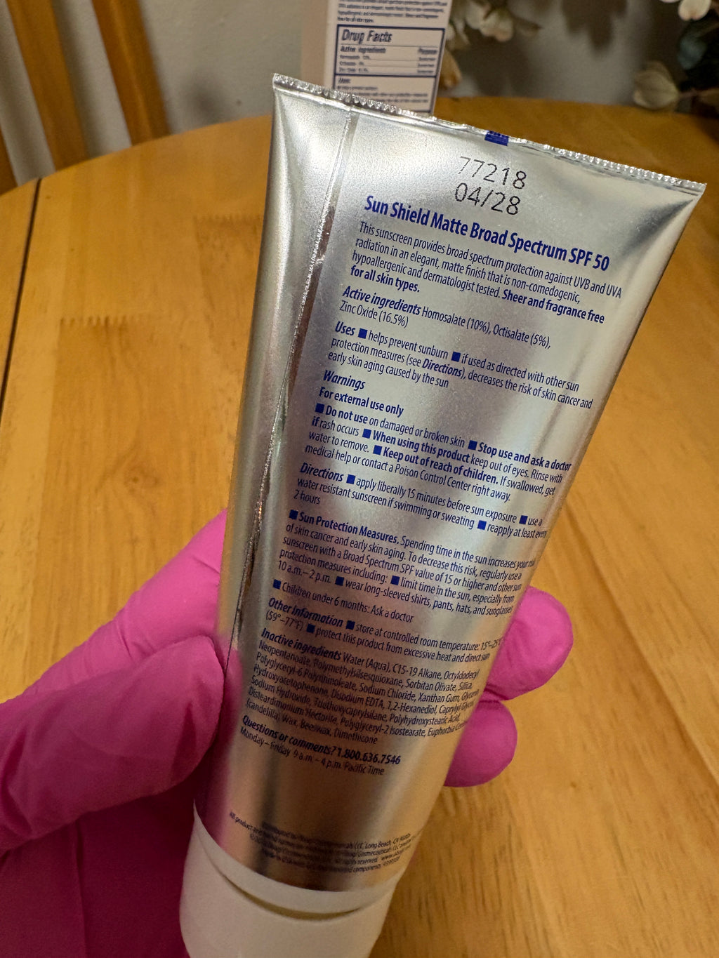 Obagi Medical Sun Shield Broad Spectrum SPF 50,Sunscreen Lotion 3oz,SEALED 04/28