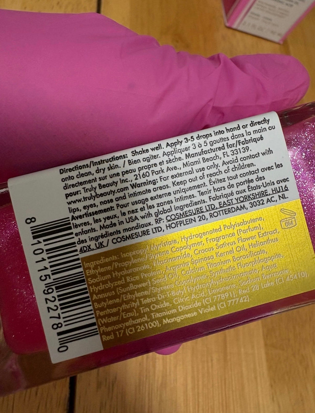 Truly ~ Birthday Sex, Luxury Body Oil, Full Sz 3.1oz/90ml, BNIB, AUTHENTIC, New