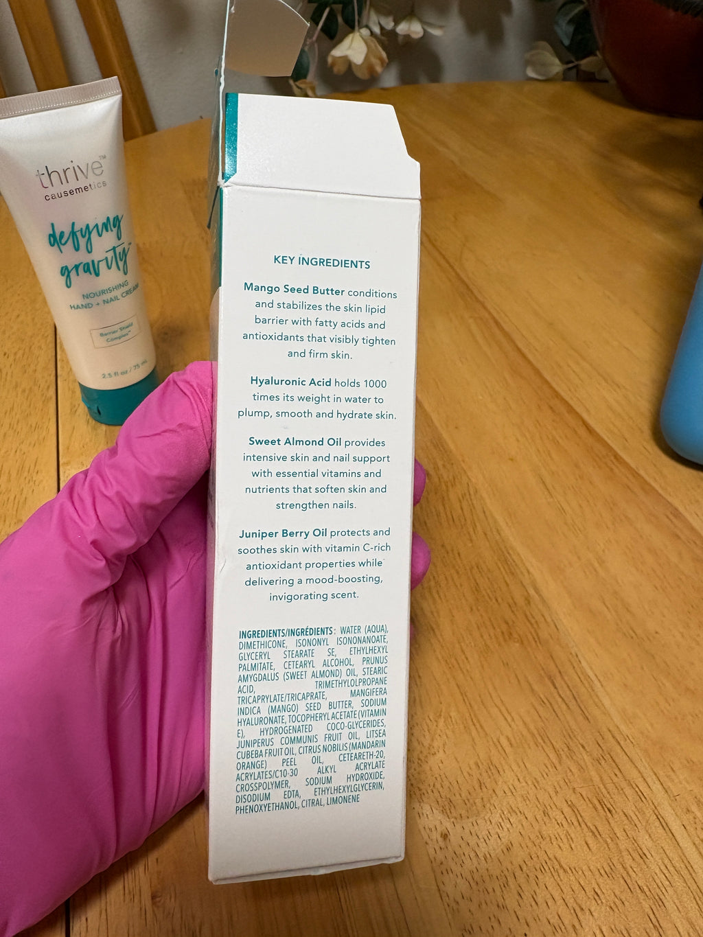 Thrive Causemetics Defying Gravity Nourishing Hand & Nail Cream, Original, BNIB