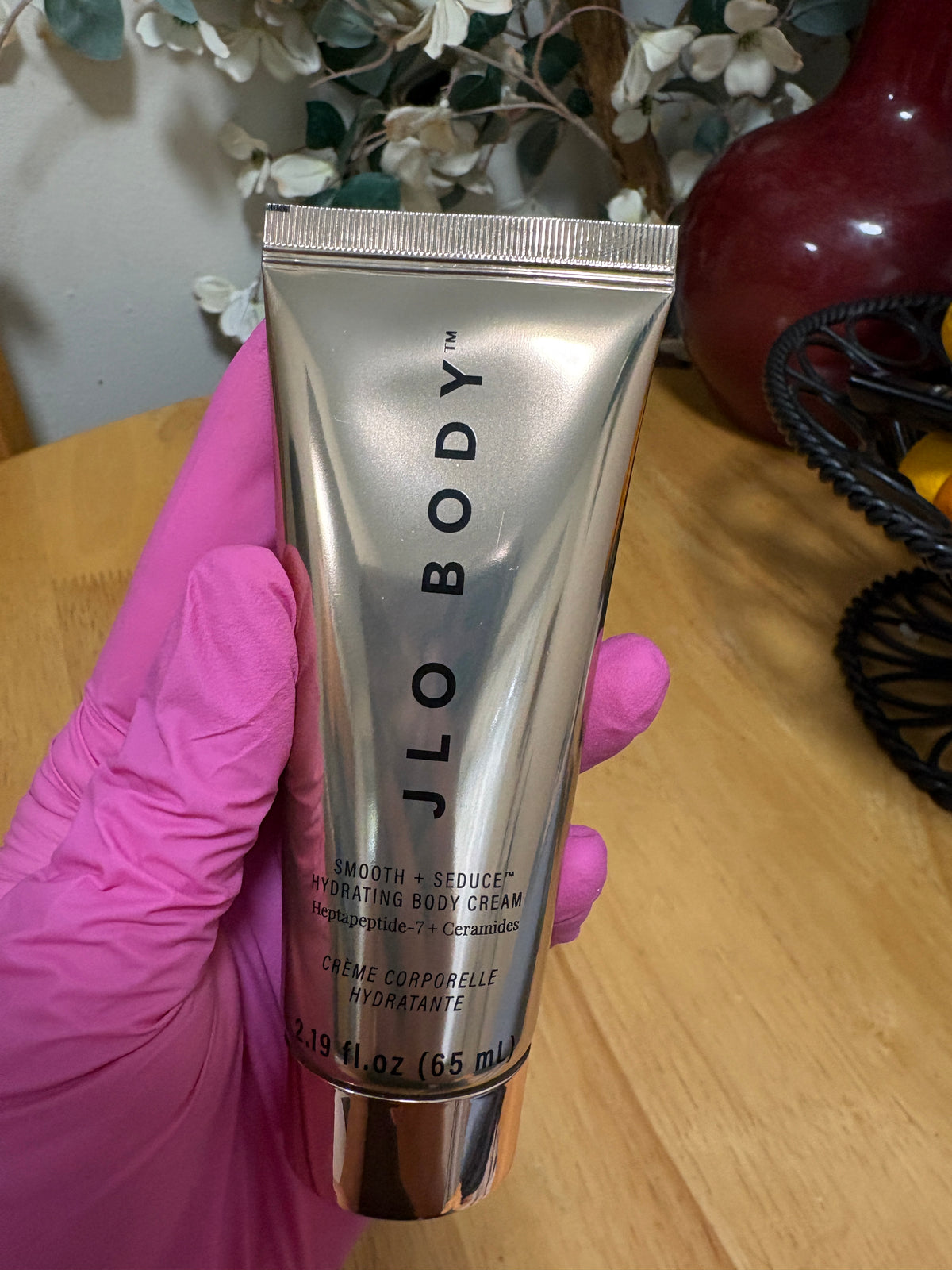 JLO Body Smooth + Seduce Hydrating Body Cream, TRAVEL SIZE, 2.19oz, NWOB, SEALED