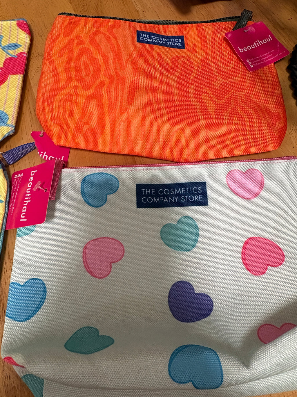 The Cosmetics Company Store ~ beautihaul ~ 4pc Bundle Toiletry Bag, NEW, BNWT