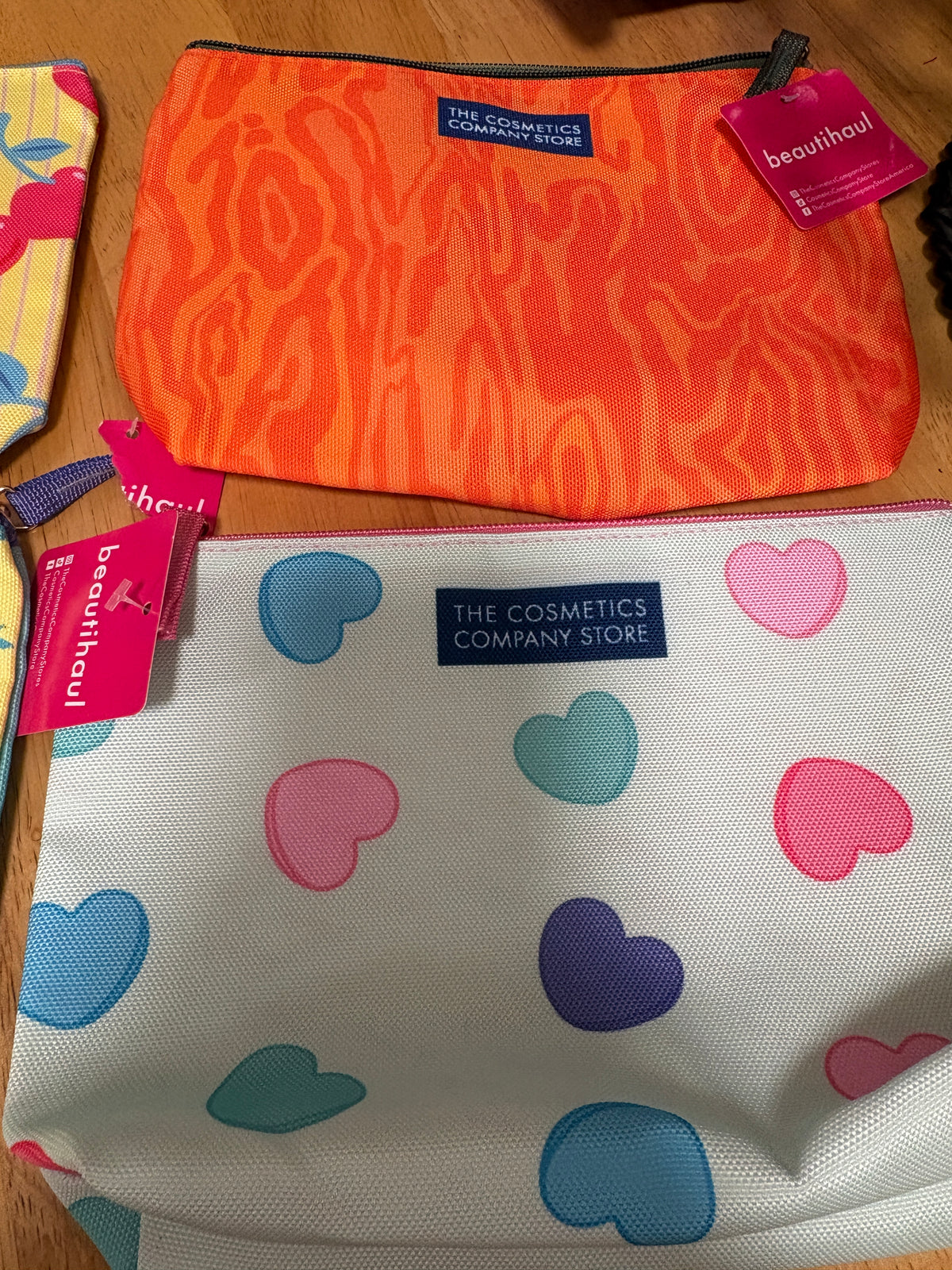 The Cosmetics Company Store ~ beautihaul ~ 4pc Bundle Toiletry Bag, NEW, BNWT