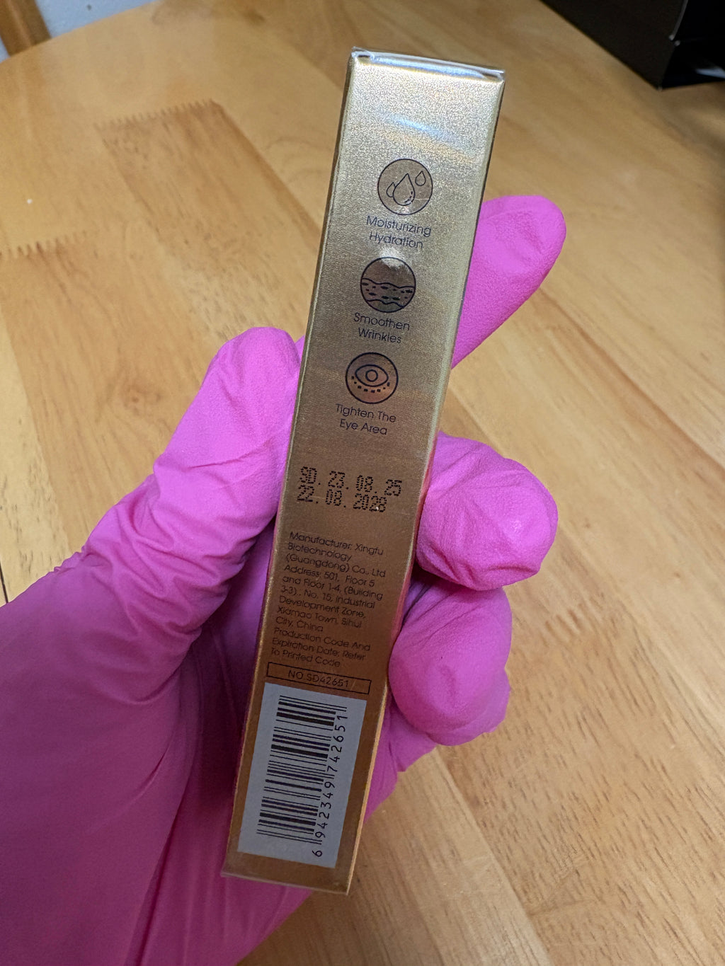 Sadoer Retinol Rolling Beads Massage Eye Serum, 0.52oz, BNIB, Sealed, exp:8/2028