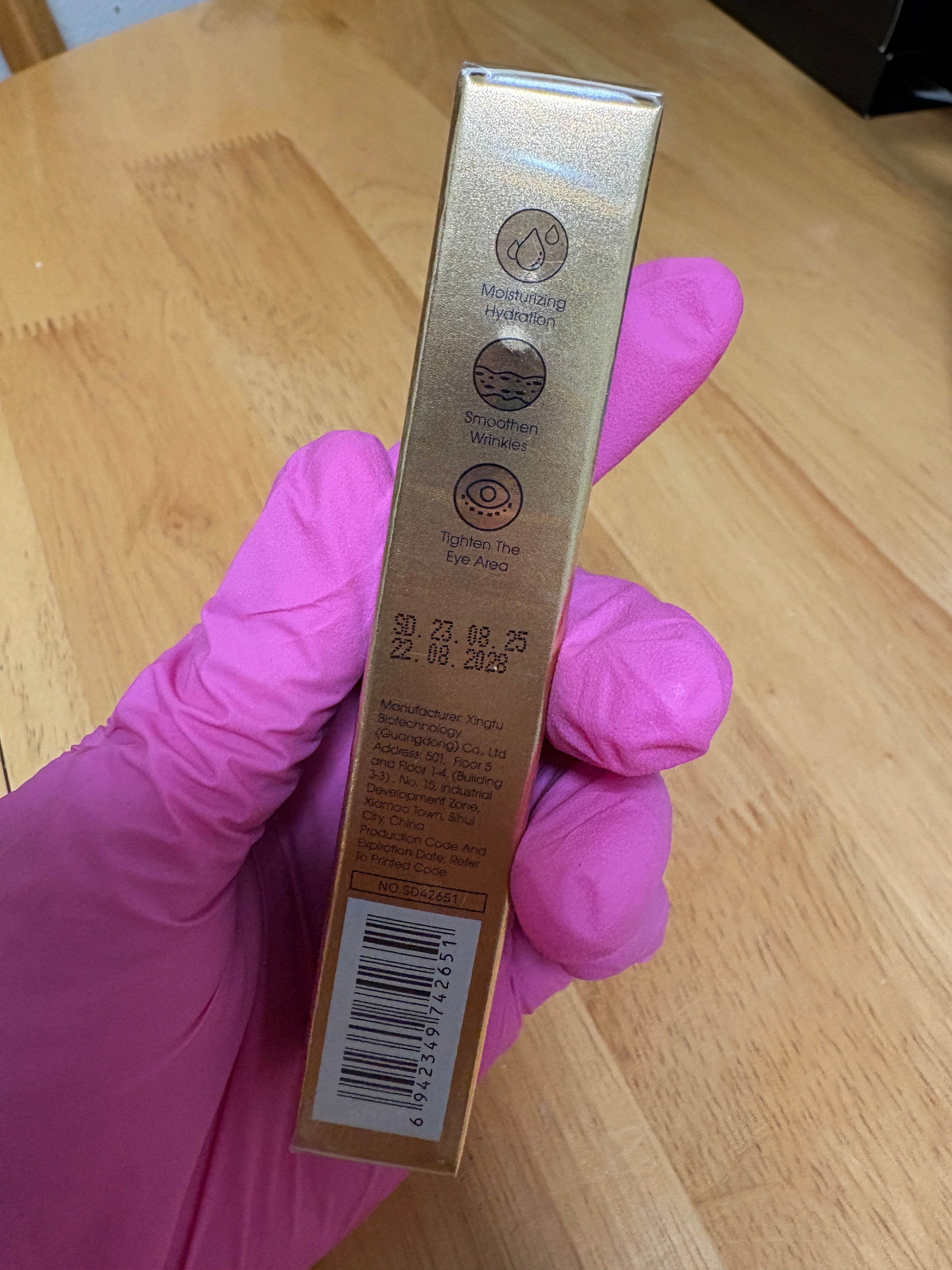 Sadoer Retinol Rolling Beads Massage Eye Serum, 0.52oz, BNIB, Sealed, exp:8/2028