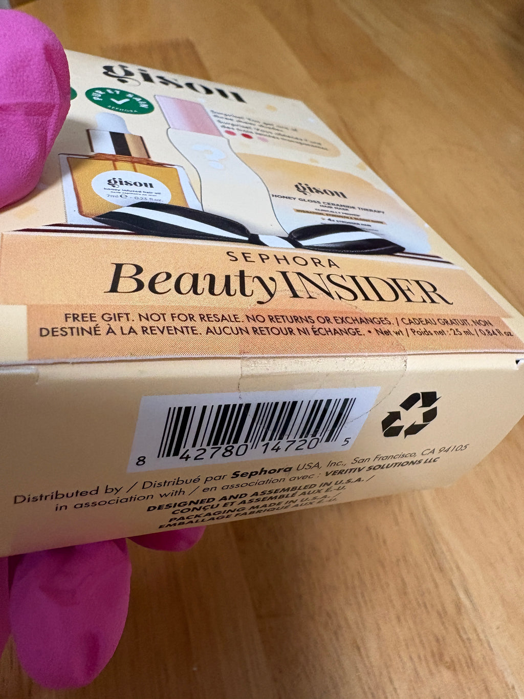 Sephora Beauty Insider Gift, Gisou~The Honey Hive, 3pc Set, BNIB, SEALED, BLIND