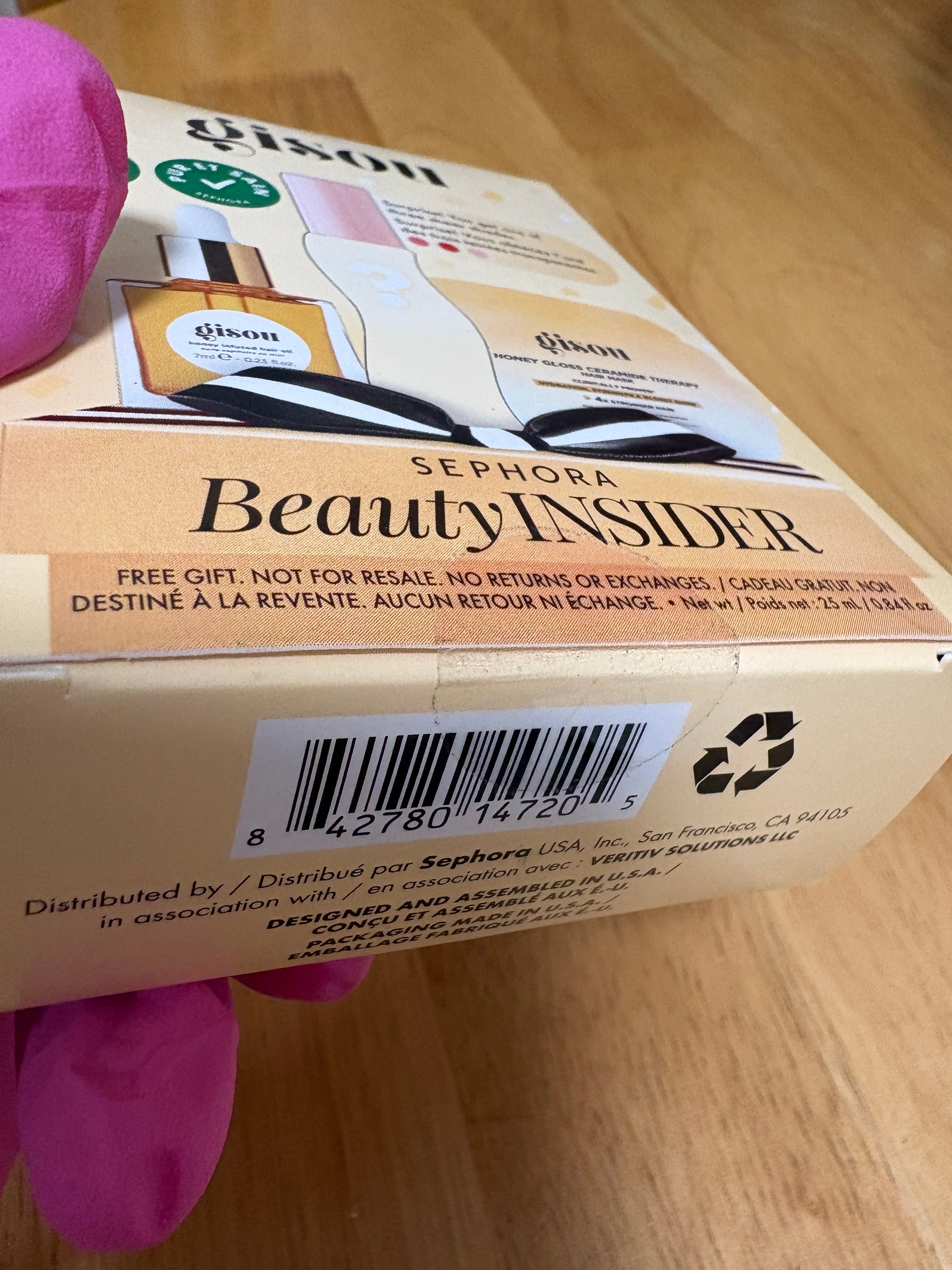 Sephora Beauty Insider Gift, Gisou~The Honey Hive, 3pc Set, BNIB, SEALED, BLIND